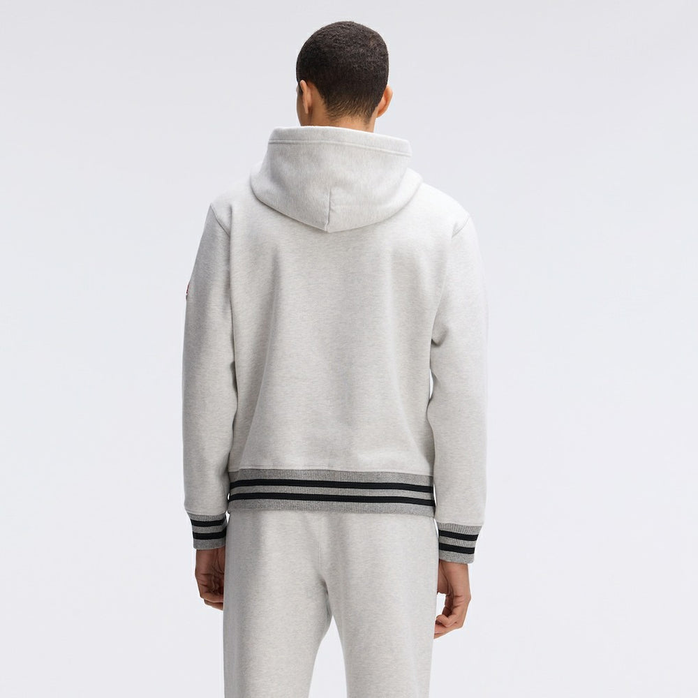 Buffalo Bills IconicFleece Tipped Hoodie Heather Gray - Fanatics