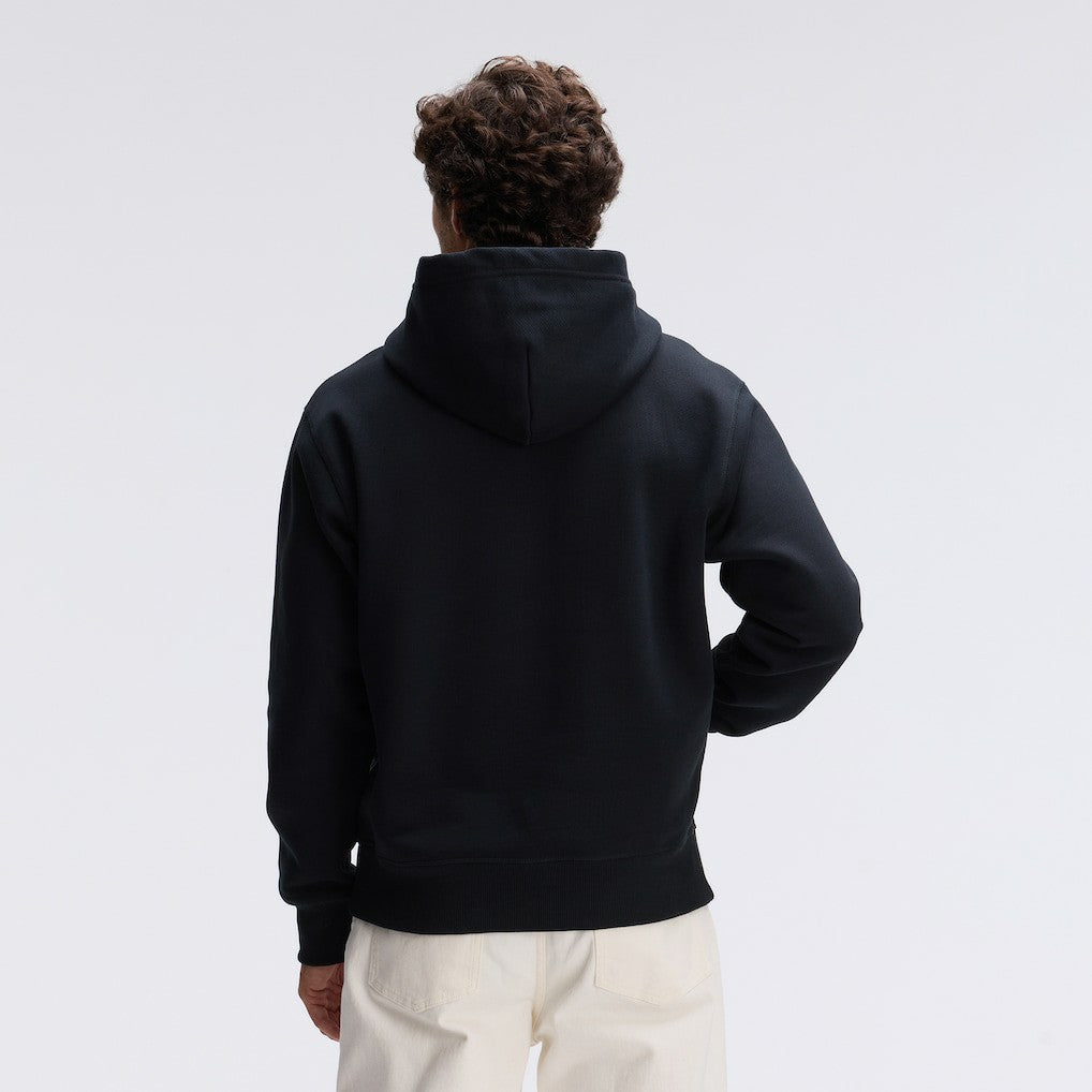 Baltimore Ravens IconicFleece Flocked Hoodie Black - Fanatics