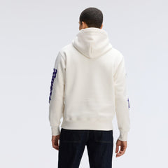 Baltimore Ravens IconicFleece Letterman Hoodie Oatmeal - Fanatics