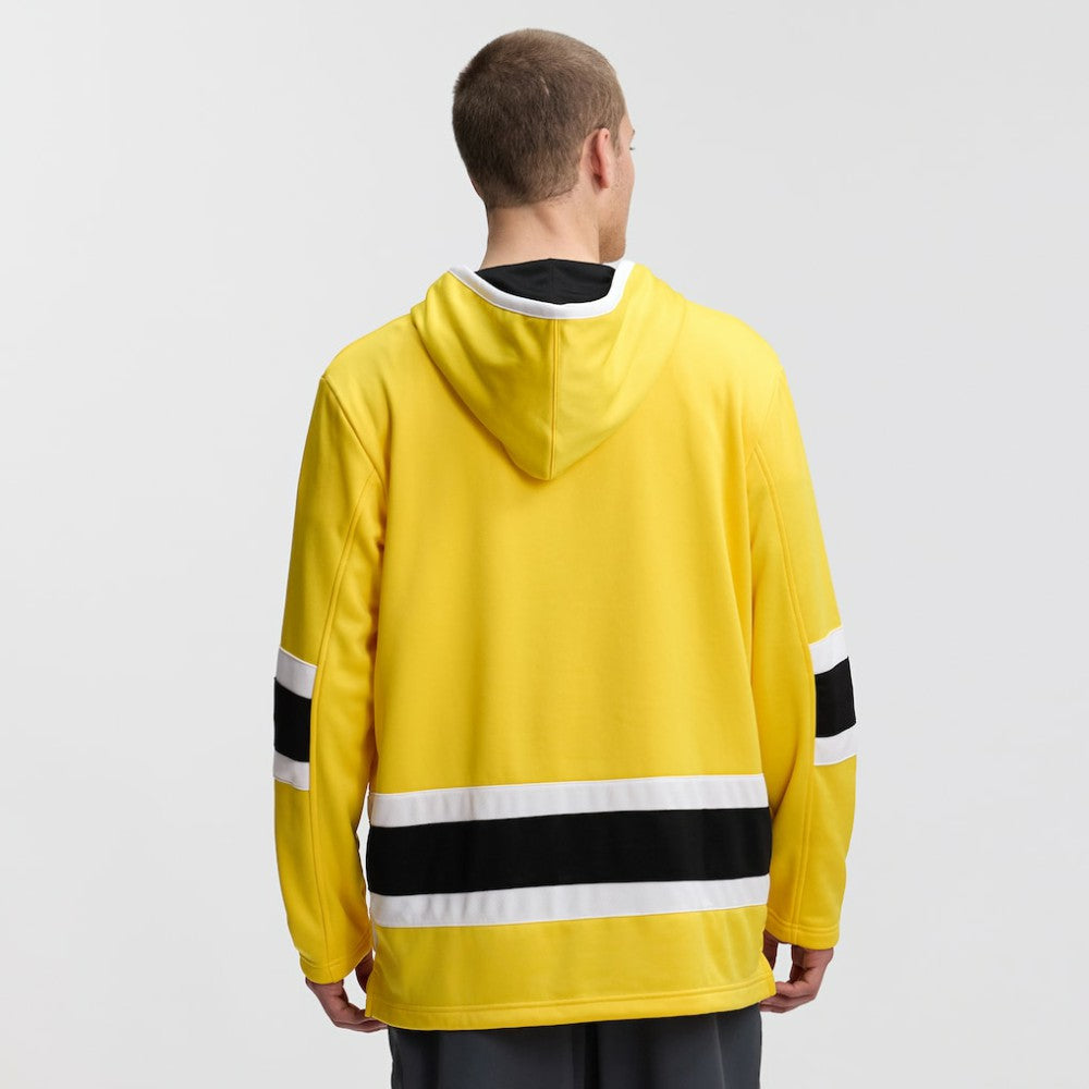 Boston Bruins Fanatics 2026 NHL Stadium Series Lace Up Hoodie Gold