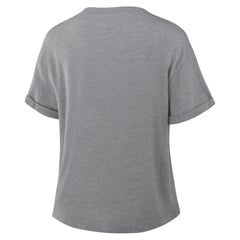 Utah Mammoth - Fanatics Women's Tribute Tri-Blend Boxy T-Shirt Heather Gray