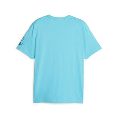 Puma Manchester City FtblCore Graphic T-Shirts - Sky Blue