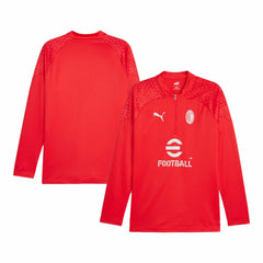 Puma AC Milan 2023/24 Quarter-Zip Training Top - Red