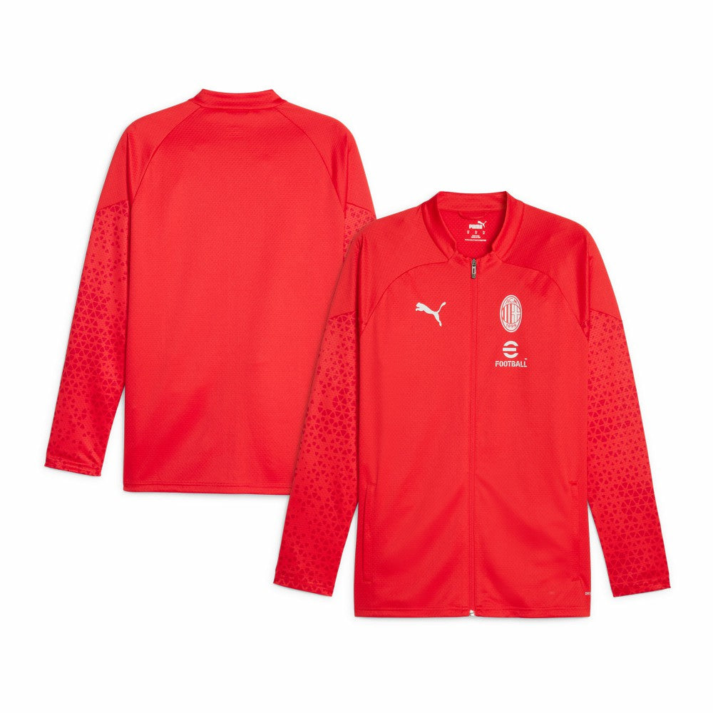 Puma AC Milan 2023/24 Full-Zip Training Top - Red