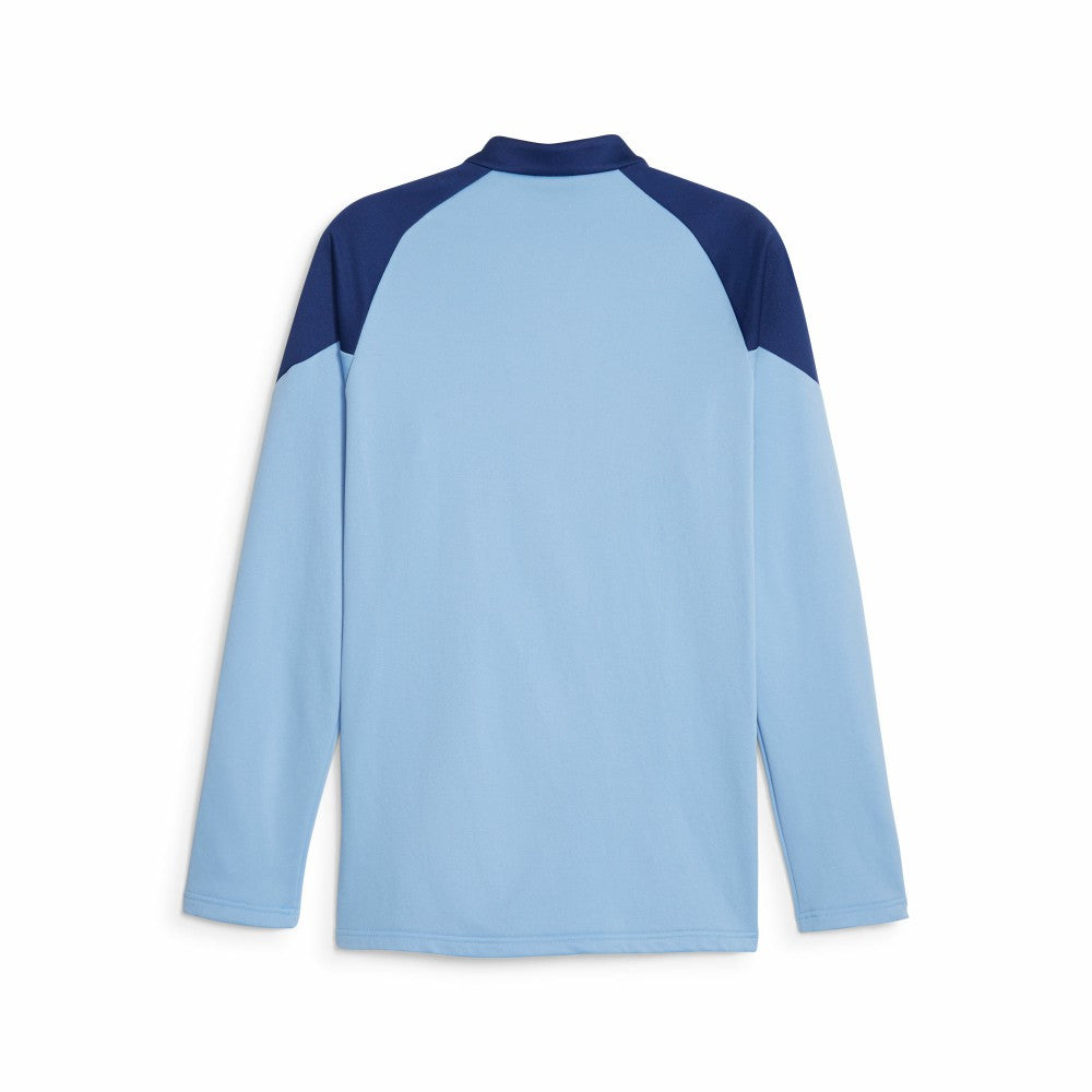 Puma Chivas 2023/24 Quarter-Zip Fleece Top - Light Blue