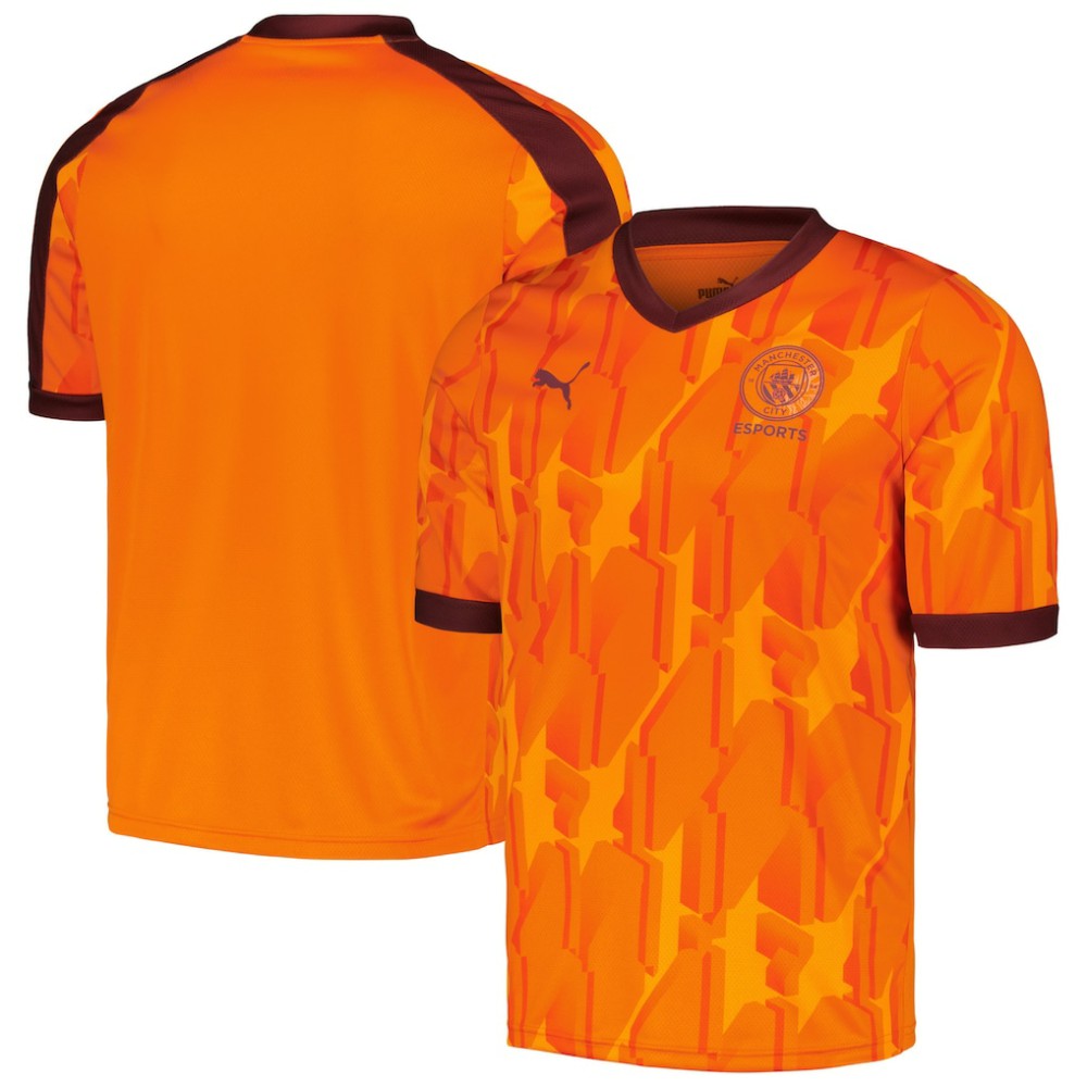 Puma Manchester City 2023/24 Esports Jerseys - Orange