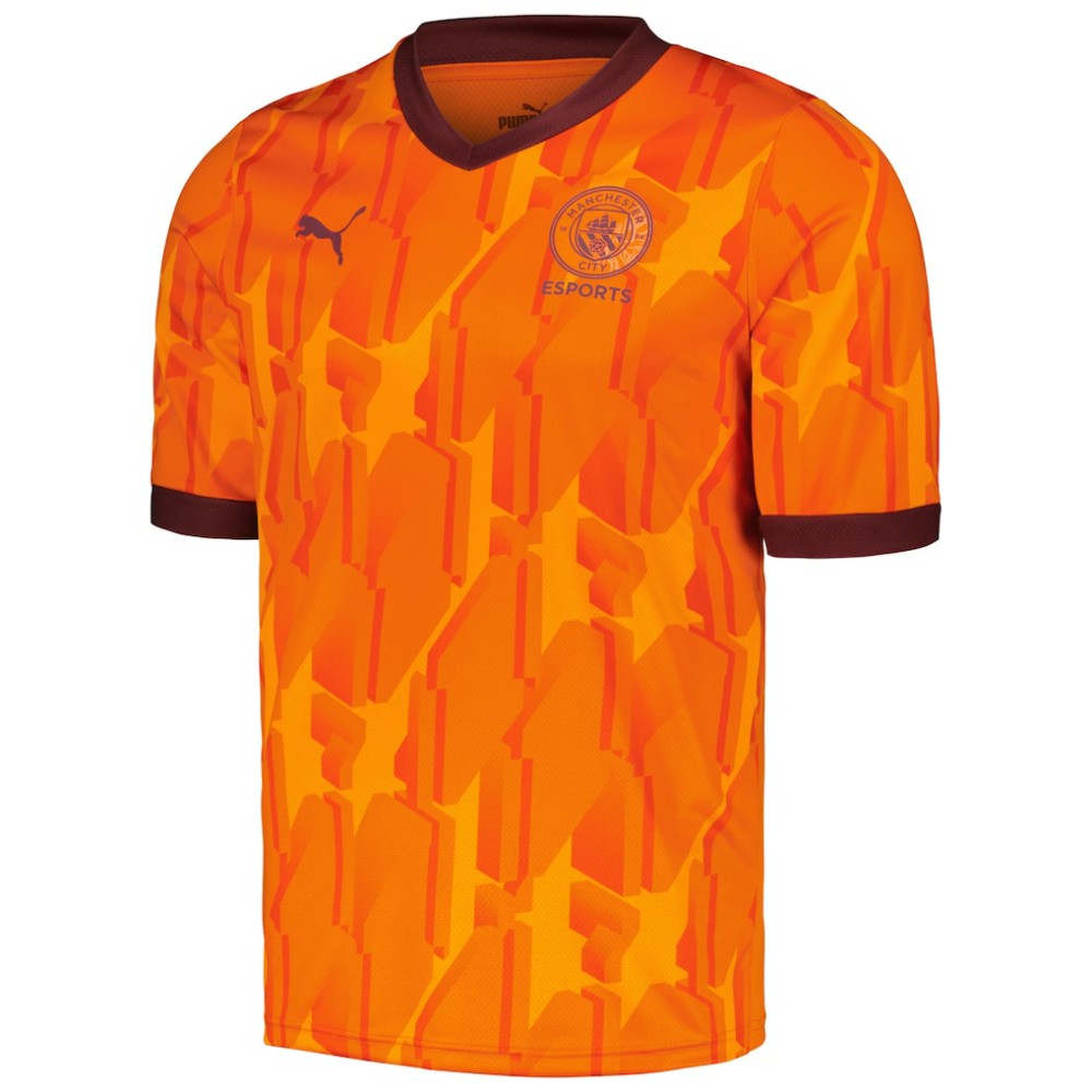 Puma Manchester City 2023/24 Esports Jerseys - Orange