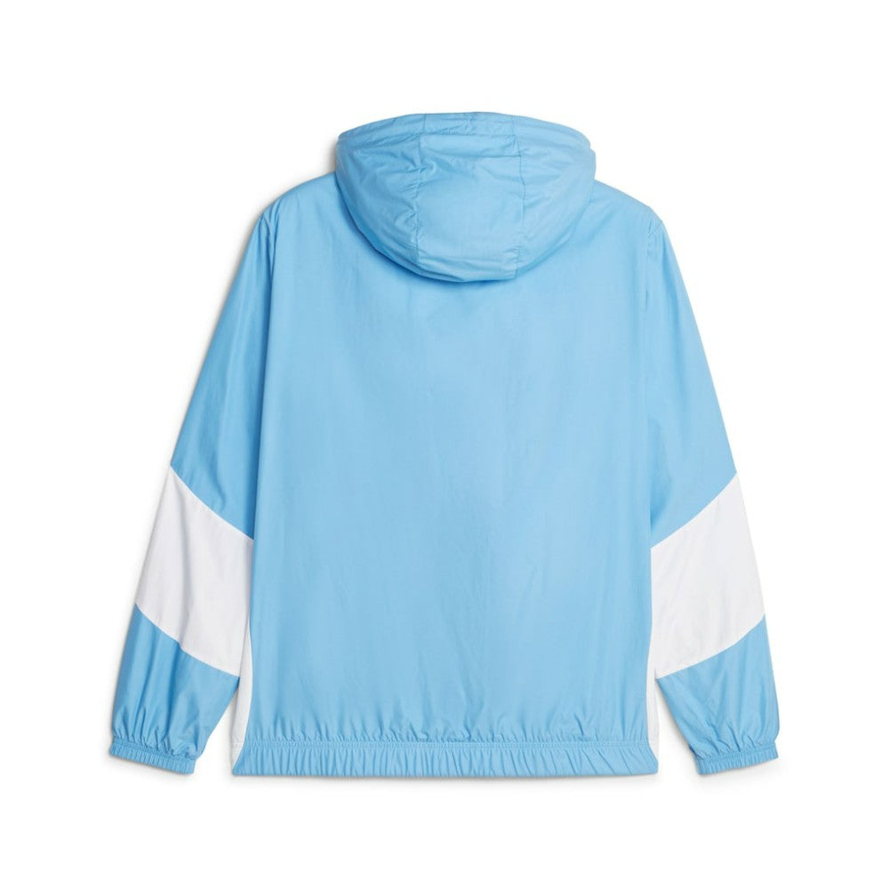 Puma Manchester City 2023/24 Pre-Match Anthem Full-Zip Hoodie Jacket - Sky Blue