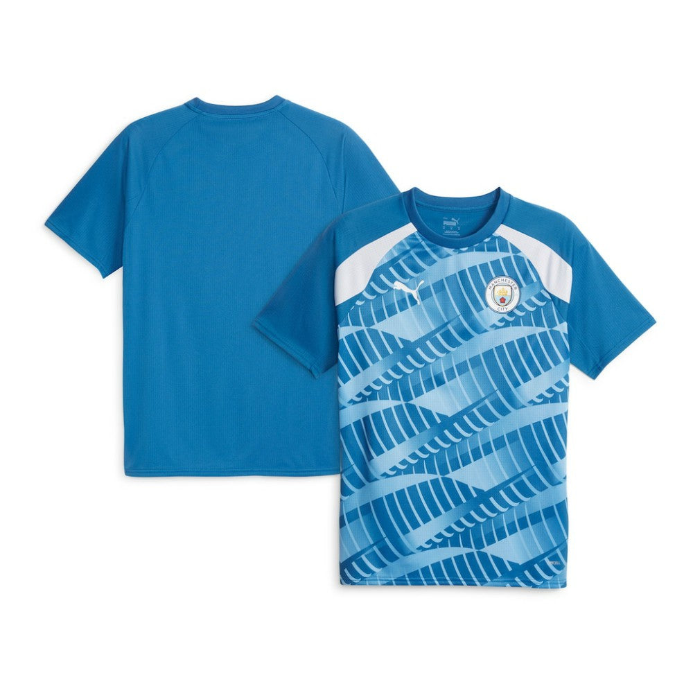 Puma Manchester City 2023/24 Pre-Match Jerseys - Blue
