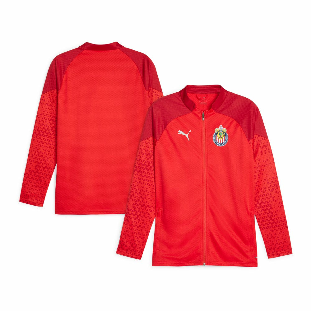 Puma Chivas 2023/24 Full-Zip Training Top - Red