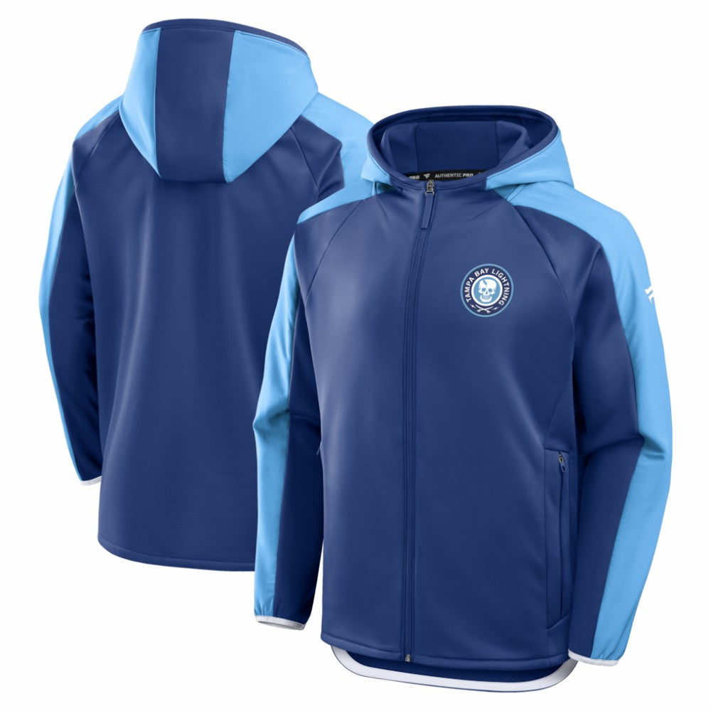 Tampa Bay Lightning - Fanatics 2026 NHL Stadium Series Authentic Pro Full-Zip Jacket Blue