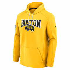 Boston Bruins Fanatics 2026 NHL Stadium Series Authentic Pro Pullover Hoodie Gold
