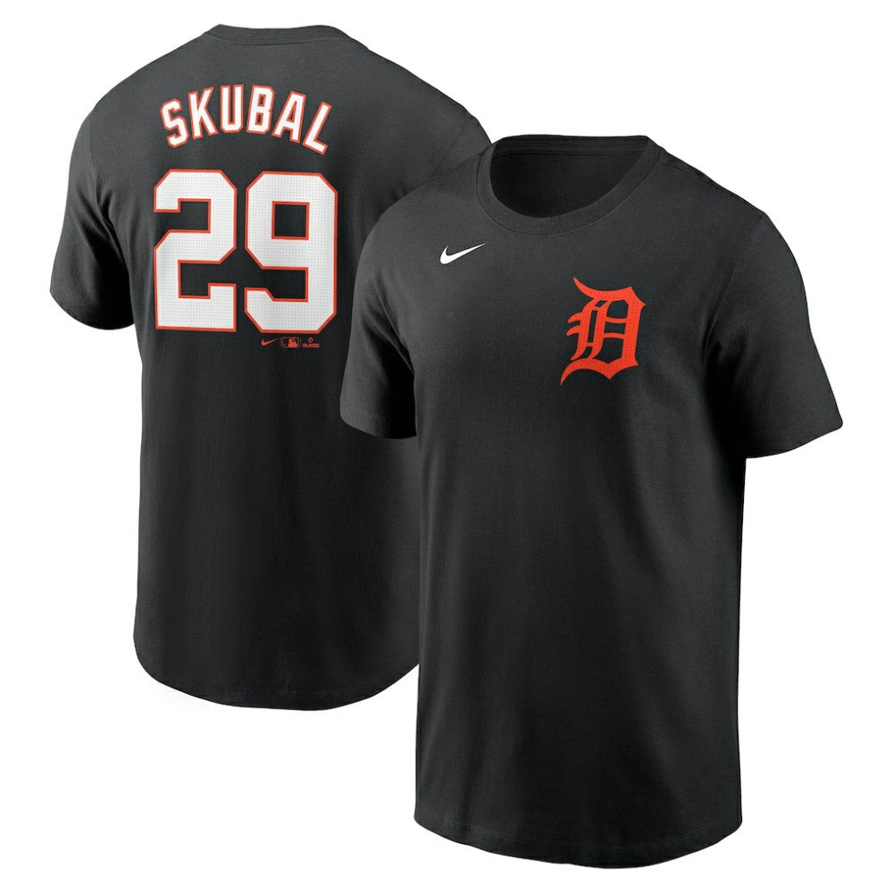 Tarik Skubal Detroit Tigers Nike Fuse Name & Number T-Shirt for sale