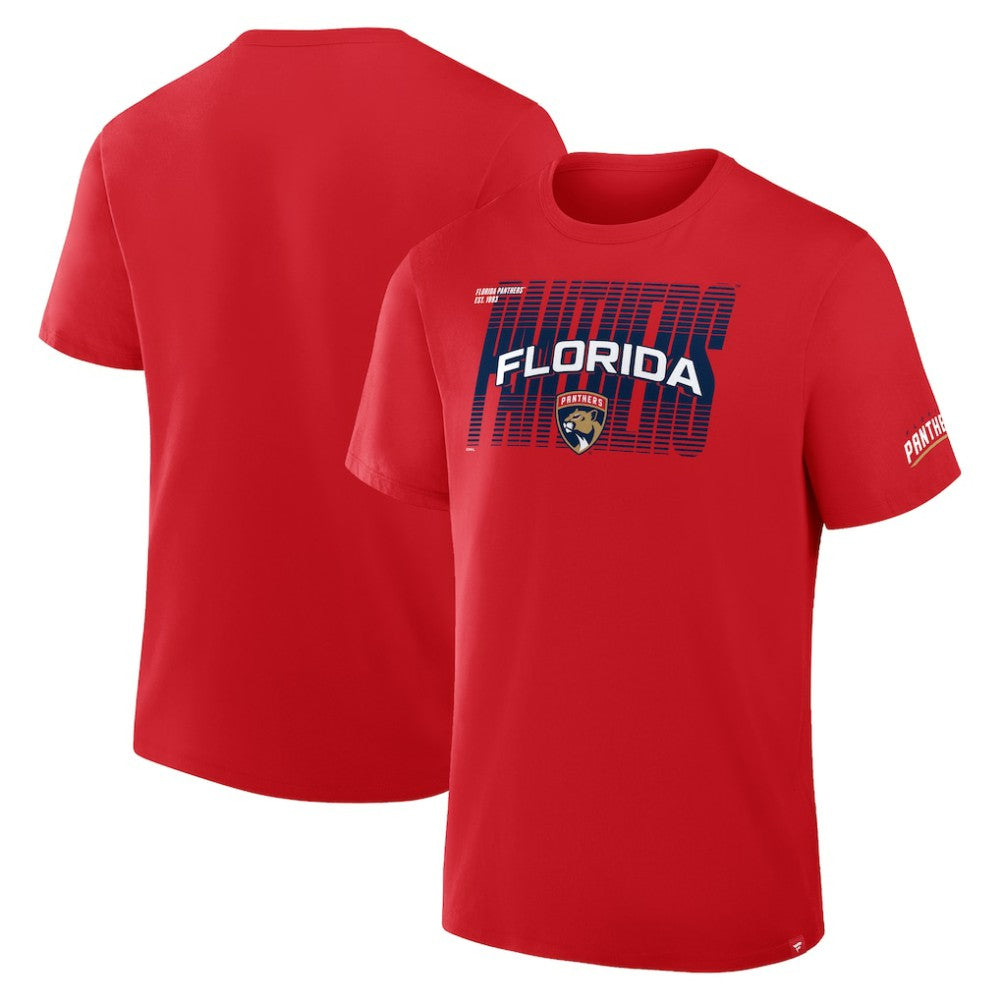 Florida Panthers - Fanatics Team Vision Legacy T-Shirt Red