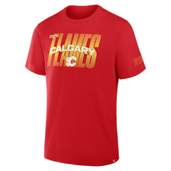 Calgary Flames - Fanatics Team Vision Legacy T-Shirt Red