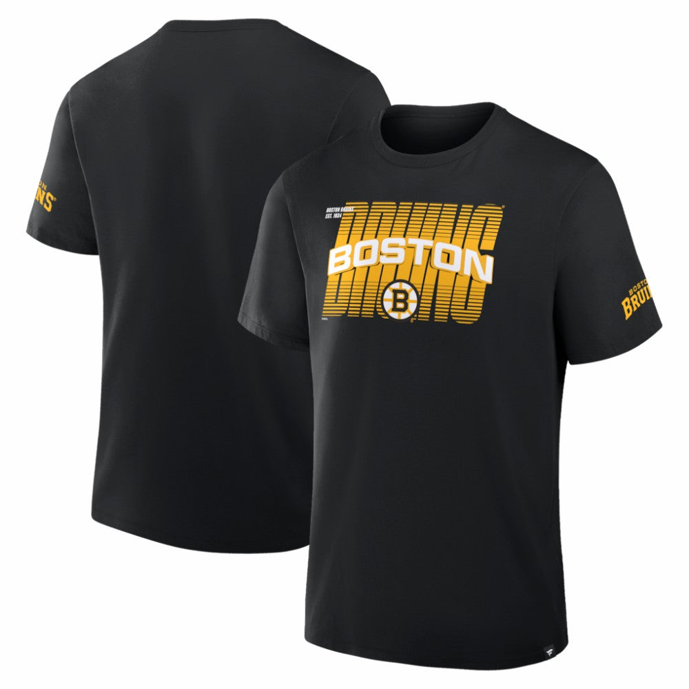 Boston Bruins Fanatics Team Vision Legacy T-Shirt Black
