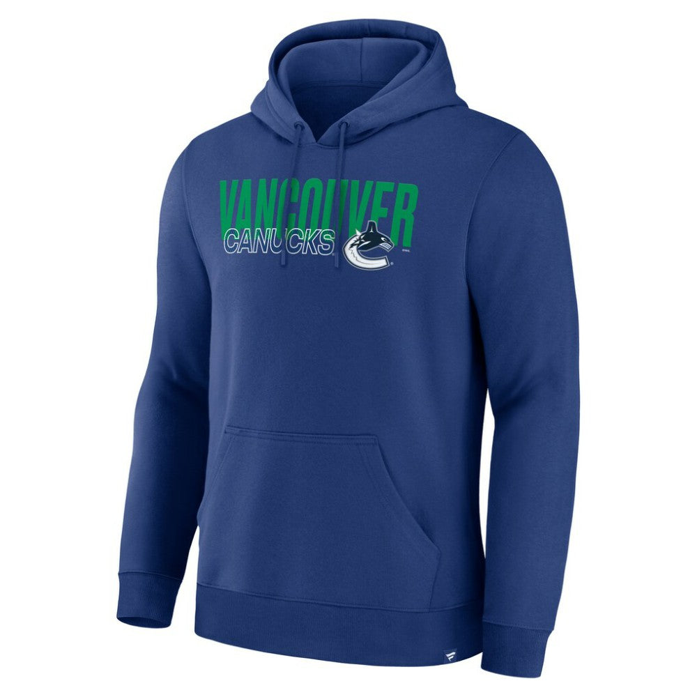 Vancouver Canucks - Fanatics Net Minder Legacy Hoodie Blue