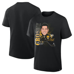 Sidney Crosby Pittsburgh Penguins Fanatics Caricature Player T-Shirt Black