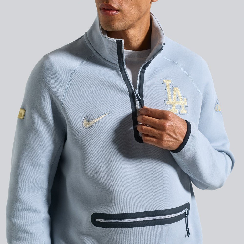 Los Angeles Dodgers Nike 2026 Gold Collection Tech Fleece Half-Zip Pullover Online