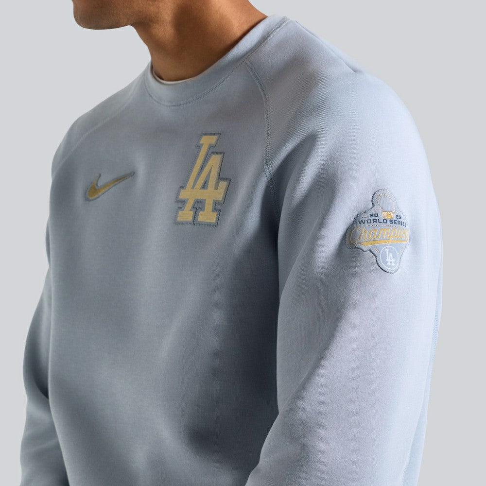 Los Angeles Dodgers Nike 2026 Gold Collection Tech Fleece Sweatshirt On Sale