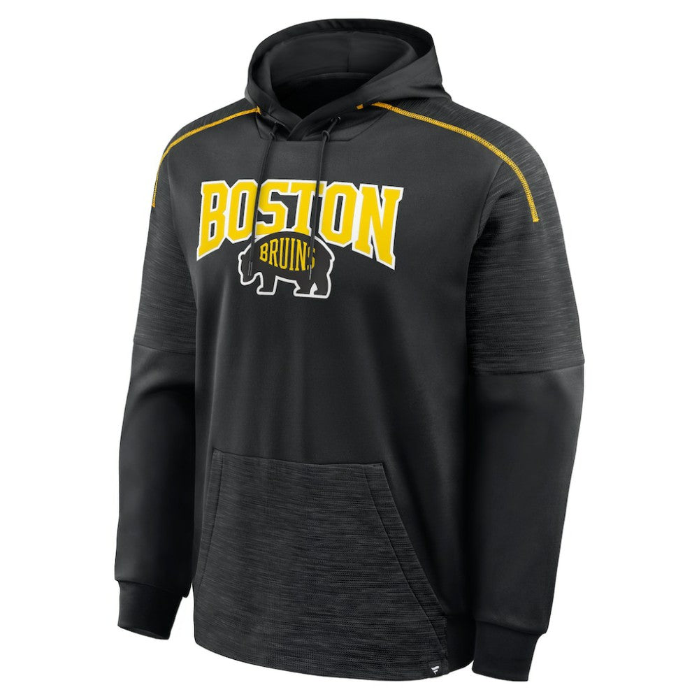 Boston Bruins Fanatics 2026 NHL Stadium Series Defender Pullover Hoodie Black