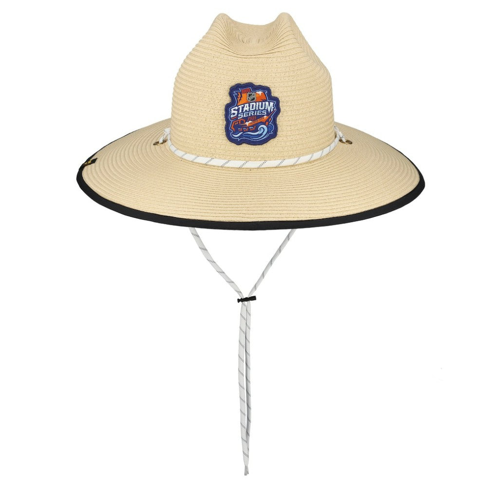 Boston Bruins Fanatics 2026 NHL Stadium Series Straw Hat Natural