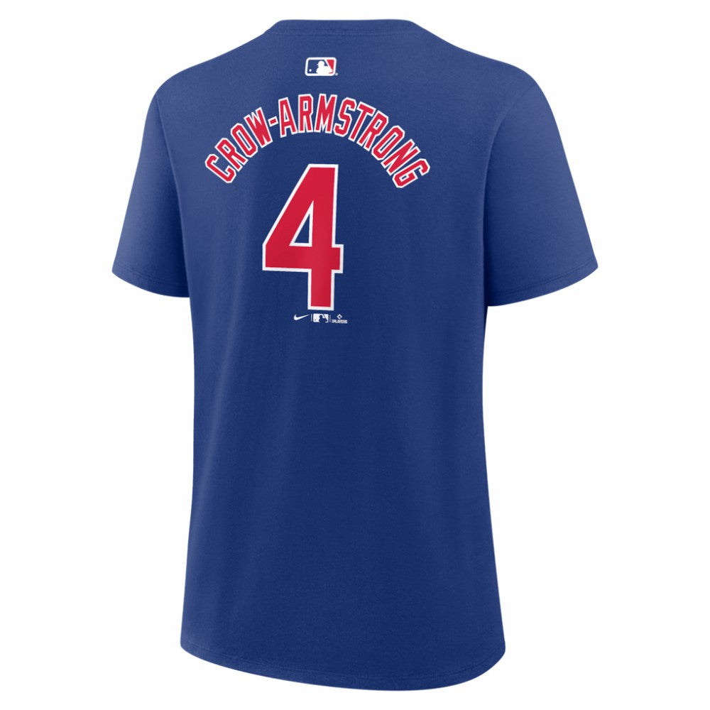 Pete Crow-Armstrong Chicago Cubs Nike Women's Name & Number T-Shirt Lifestyle