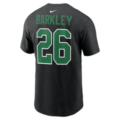 Saquon Barkley Philadelphia Eagles Player Name & Number T-Shirt Black - Nike