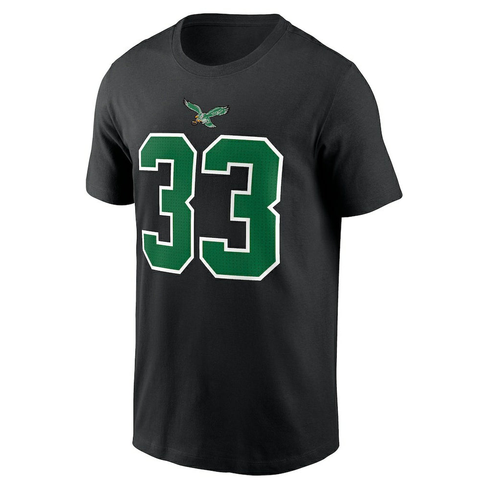 Cooper DeJean Philadelphia Eagles Player Name & Number T-Shirt Black - Nike