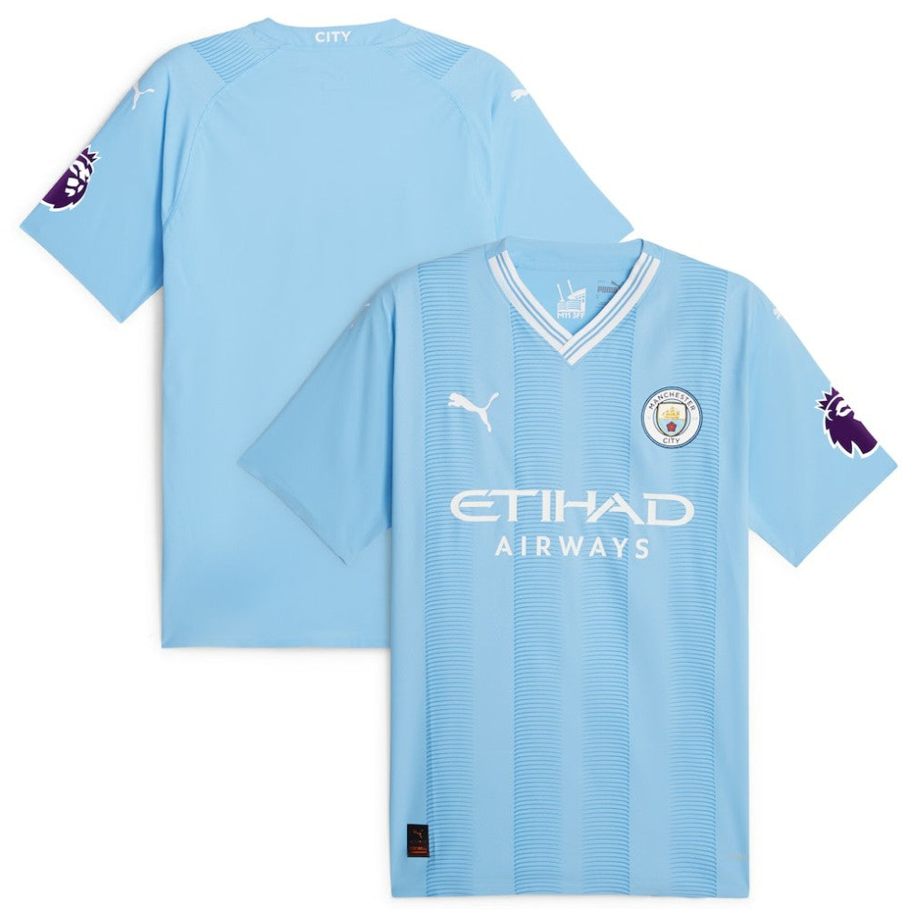 Puma Manchester City 2023/24 Home Jerseys - Sky Blue