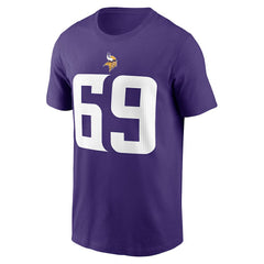 Jared Allen Minnesota Vikings Retired Player Name & Number T-Shirt Purple - Nike