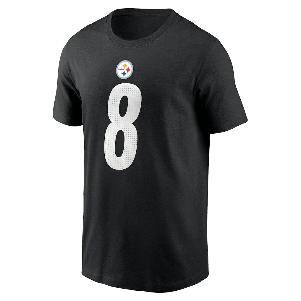 Aaron Rodgers Pittsburgh Steelers Name & Number T-Shirt Black - Nike