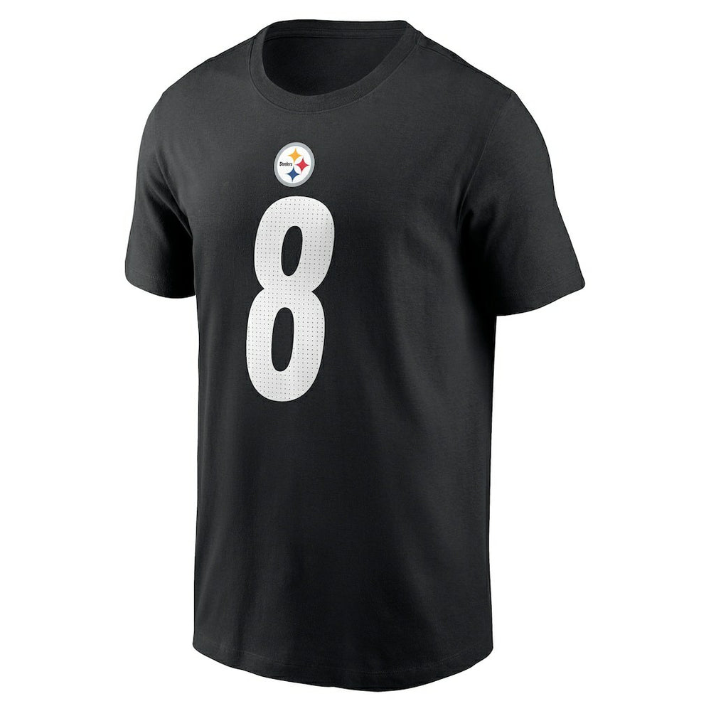 Aaron Rodgers Pittsburgh Steelers Name & Number T-Shirt Black - Nike