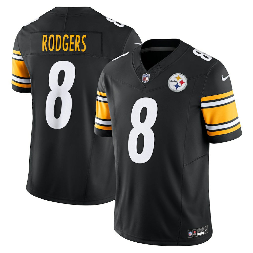 Aaron Rodgers Pittsburgh Steelers Team Vapor F.U.S.E. Limited Jersey Black - Nike