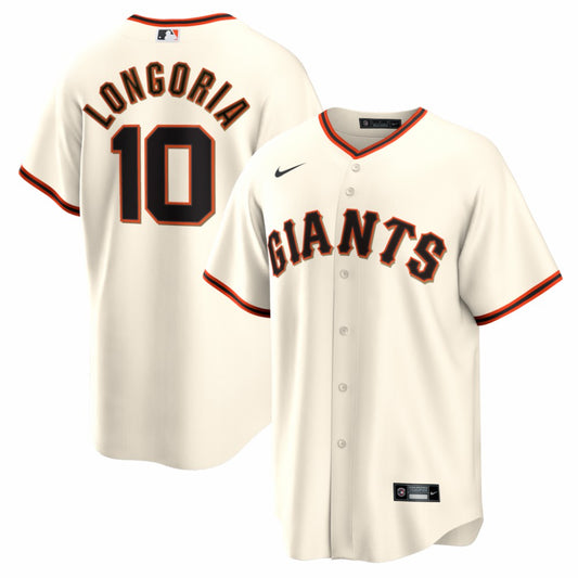 Evan Longoria San Francisco Giants Nike Home Retired Player Replica Jersey - Cream | MLB Jerseys