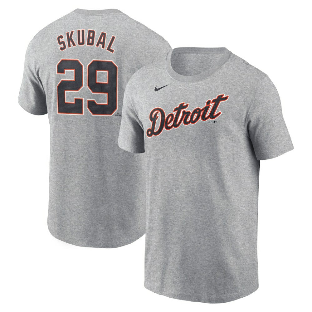 Tarik Skubal Detroit Tigers Nike Fuse Name & Number T-Shirt Online