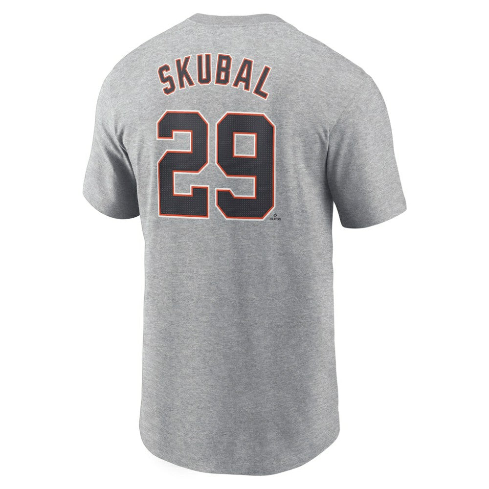 Tarik Skubal Detroit Tigers Nike Fuse Name & Number T-Shirt Online