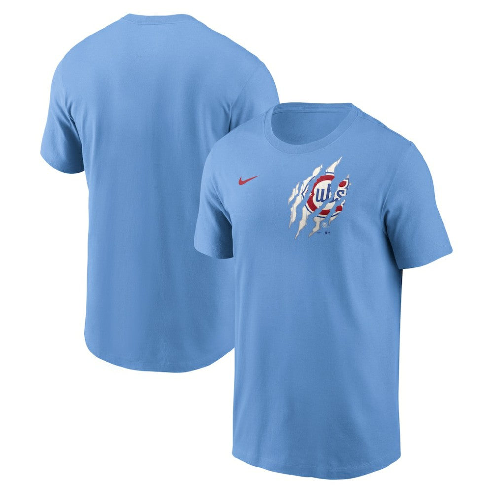 Chicago Cubs Nike Alt Pinstripe T-Shirt On Sale