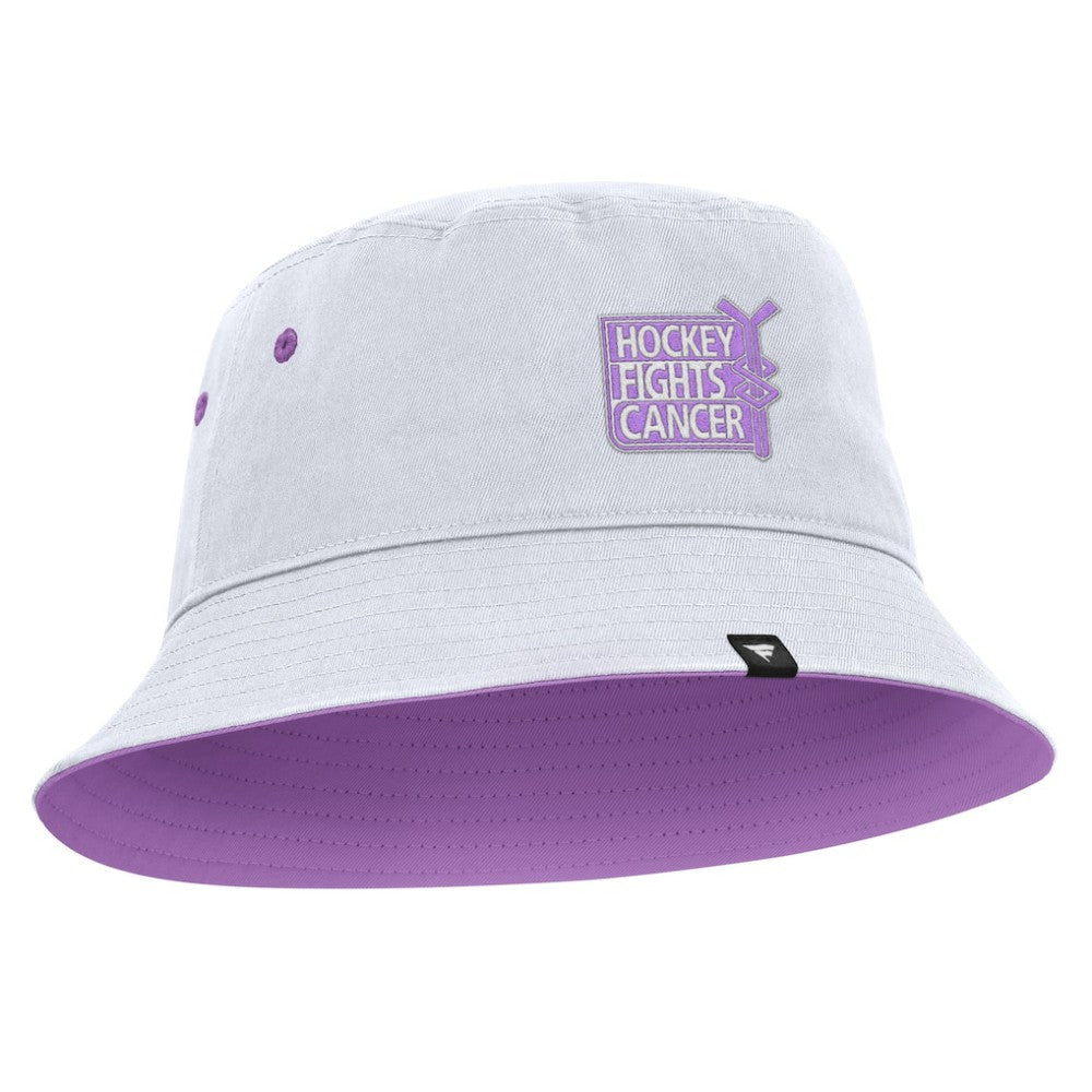 Tampa Bay Lightning - Fanatics Hockey Fights Cancer Bucket Hat White