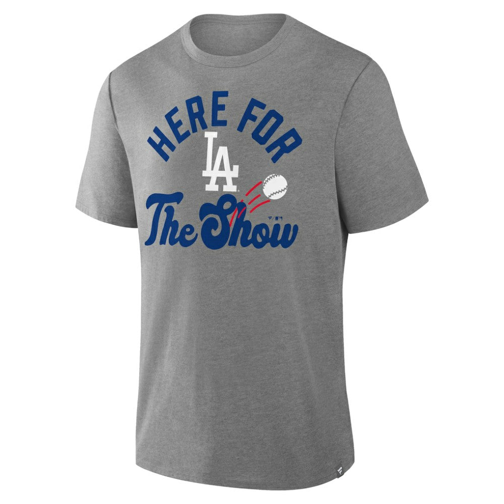 Los Angeles Dodgers Fanatics Nostalgia Tri-Blend T-Shirt Near Me
