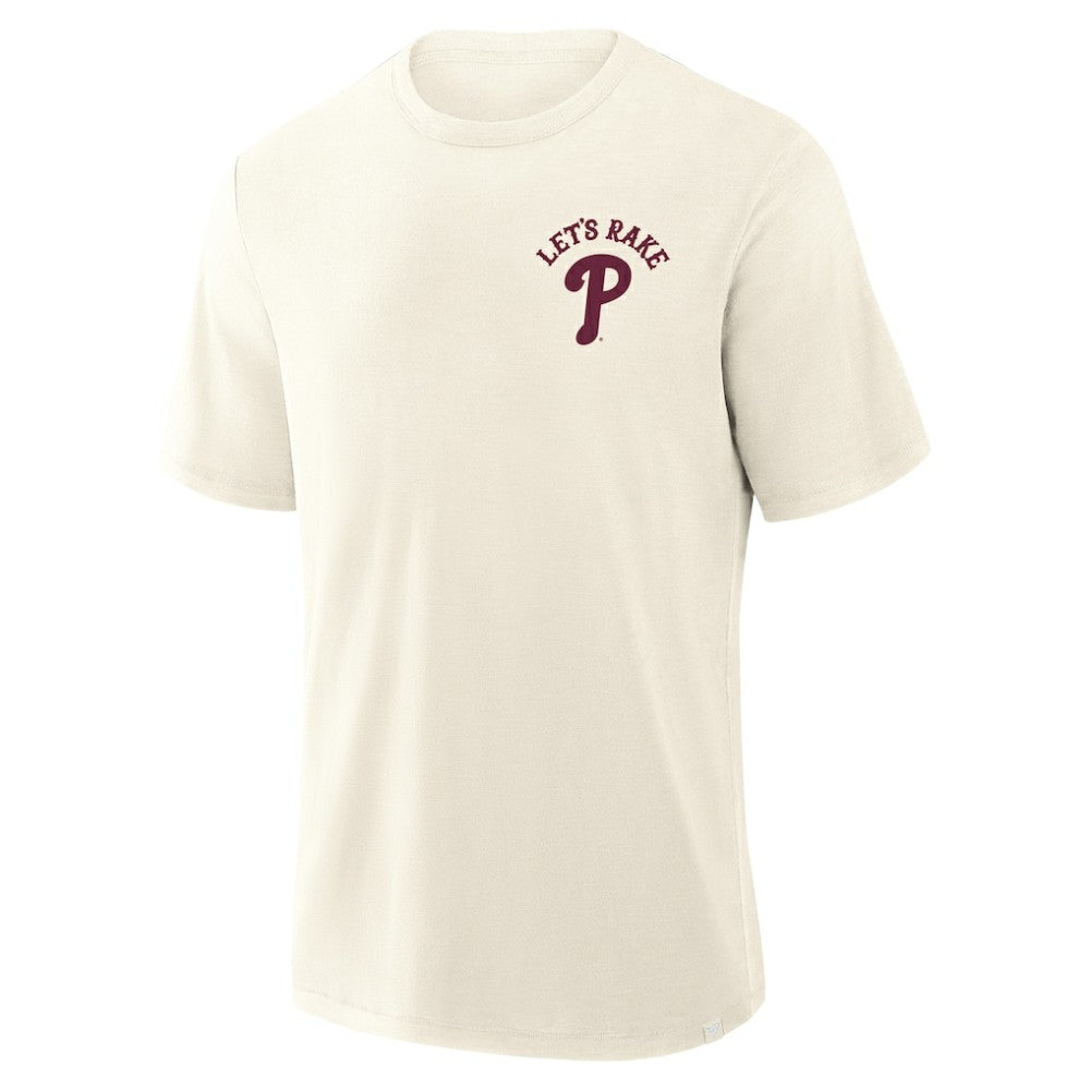 Philadelphia Phillies Fanatics Nostalgia Stadium Slub T-Shirt Clearance