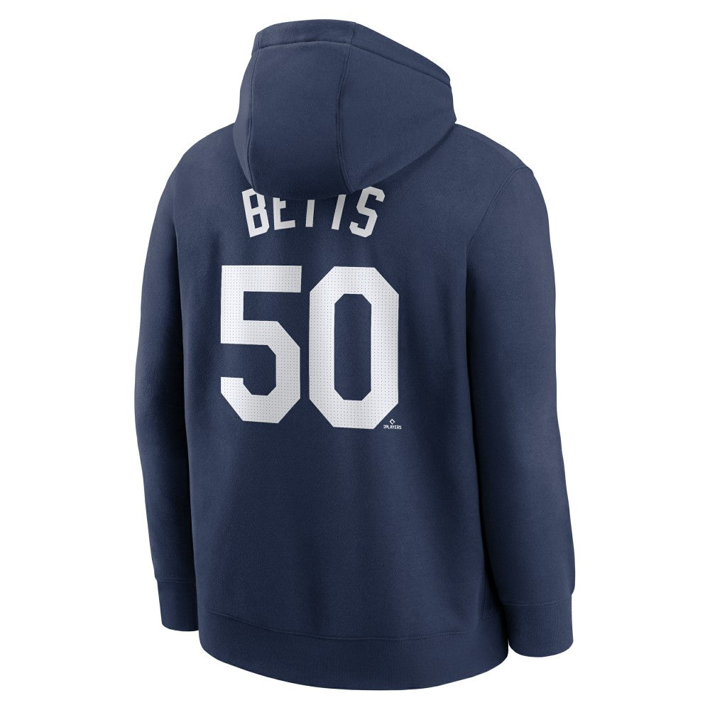 Mookie Betts Los Angeles Dodgers Nike Player Name & Number Club Pullover Hoodie Clearance