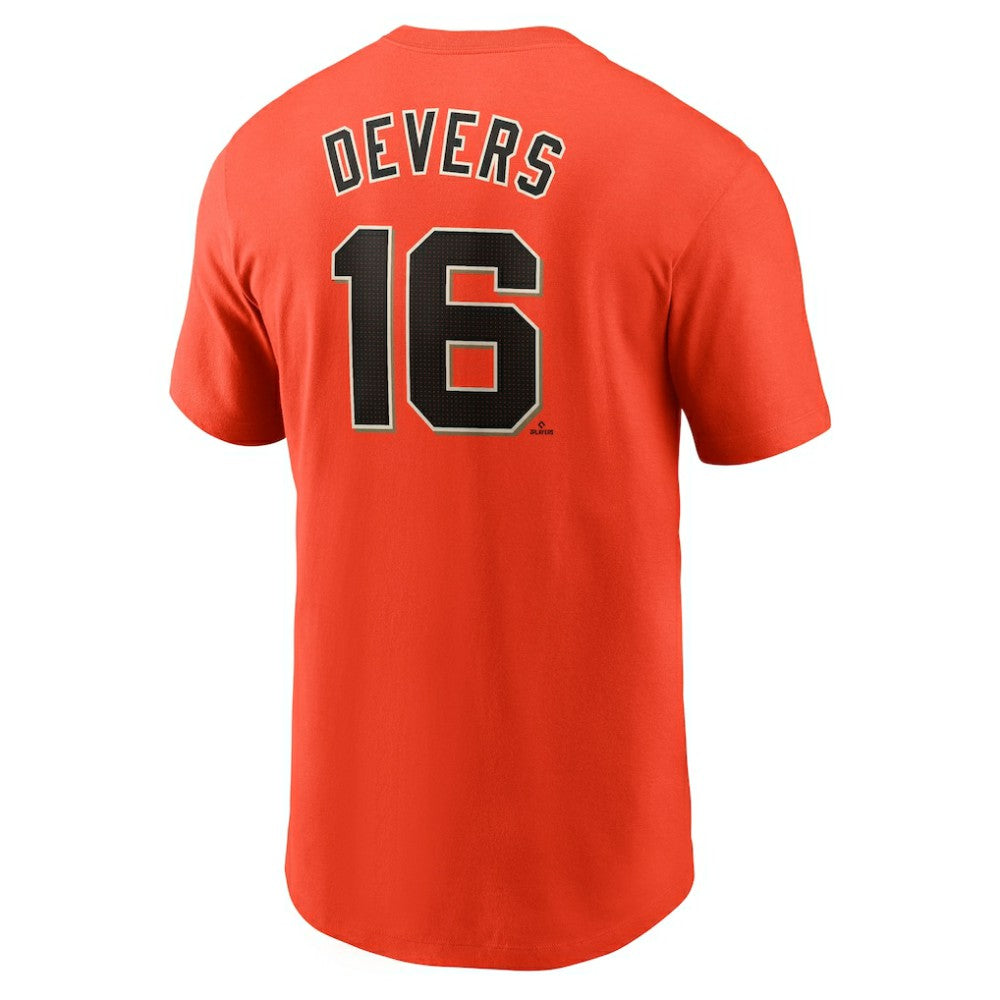 Rafael Devers San Francisco Giants Nike Name & Number T-Shirt Sale