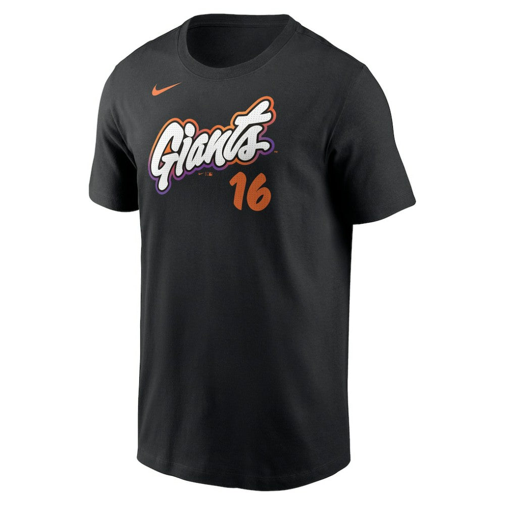 Rafael Devers San Francisco Giants Nike 2025 City Connect Fuse Name & Number T-Shirt Lifestyle