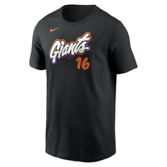 Rafael Devers San Francisco Giants Nike 2025 City Connect Fuse Name & Number T-Shirt Lifestyle