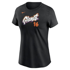 Rafael Devers San Francisco Giants Nike Women's 2025 City Connect Fuse Name & Number T-Shirt Near Me