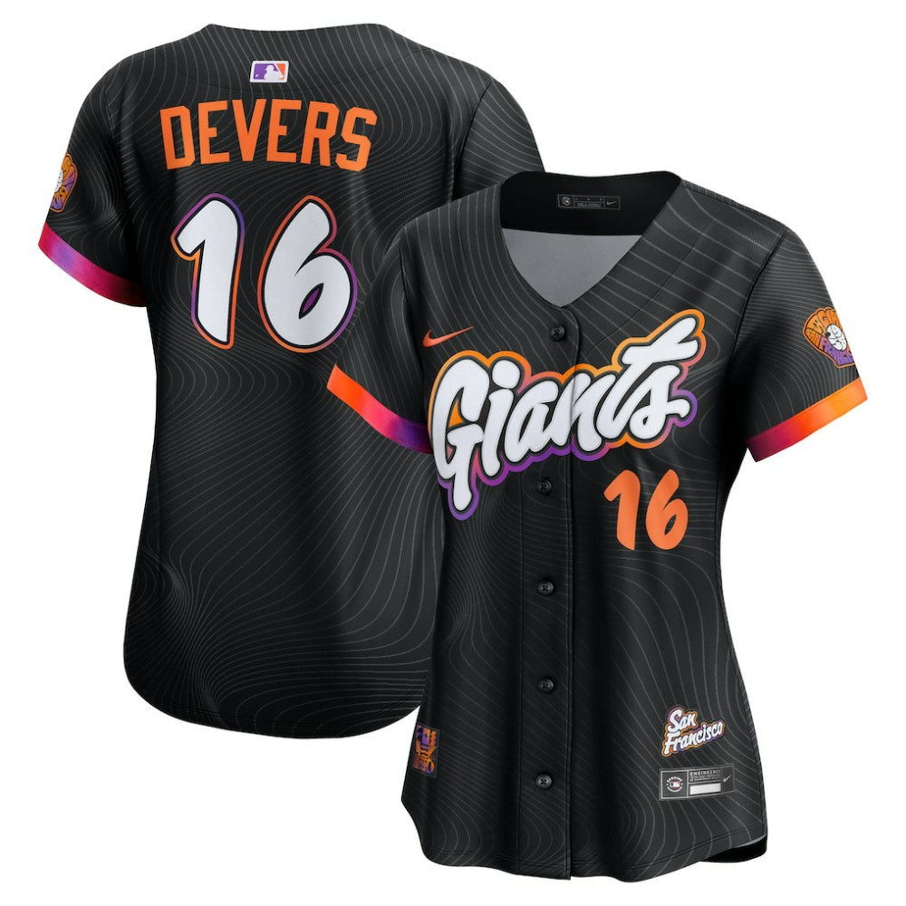 Rafael Devers San Francisco Giants Nike Women's 2025 City Connect Limited Player Jersey Clearance