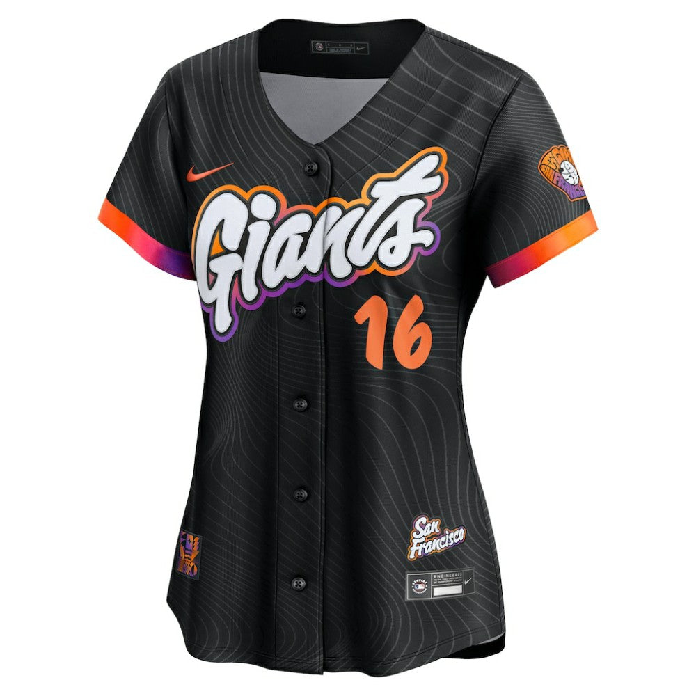 Rafael Devers San Francisco Giants Nike Women's 2025 City Connect Limited Player Jersey Clearance