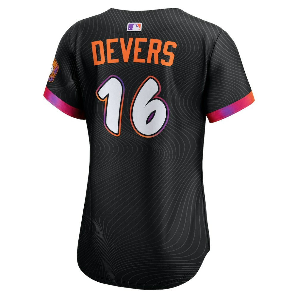 Rafael Devers San Francisco Giants Nike Women's 2025 City Connect Limited Player Jersey - Black | MLB Jerseys