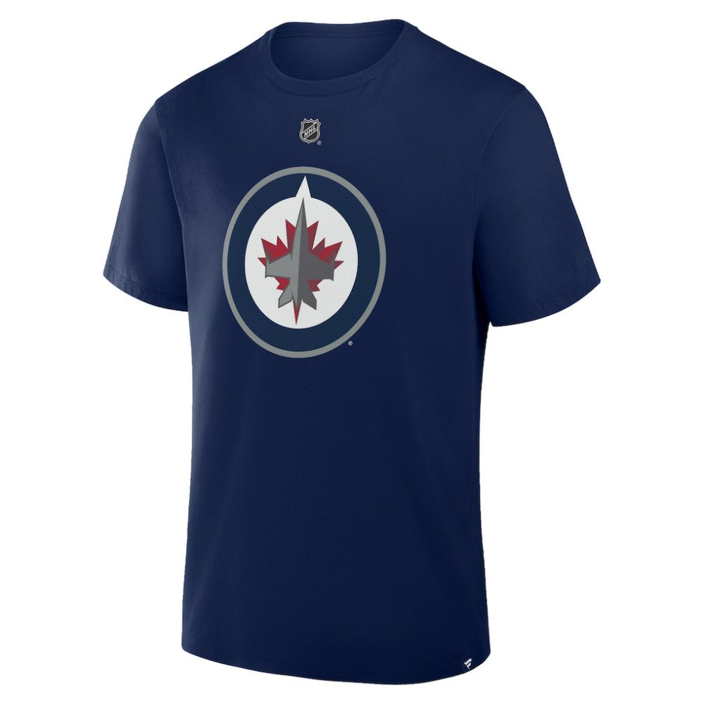 Jonathan Toews Winnipeg Jets - Fanatics Authentic Stack Name & Number T-Shirt Navy